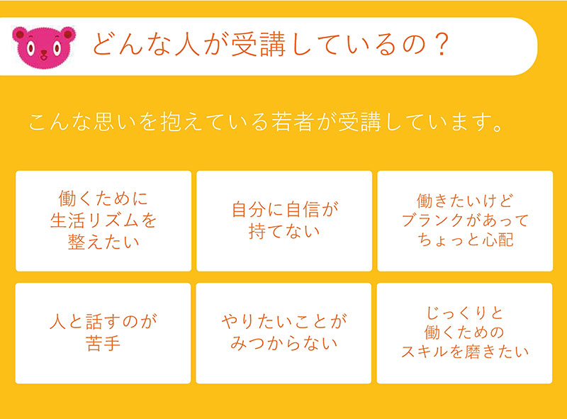 どんな人が受講しているの？